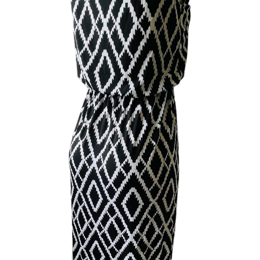 Magic geometric maxi dress